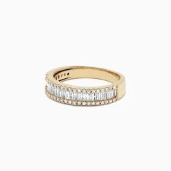 Rings|Effy Jewelry D'Oro 14K Yellow Gold Diamond Ring