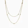 Necklaces & Pendants|Effy Jewelry D'Oro 14K Yellow Gold Diamond Station Necklace, 1.35 TCW