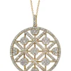 Necklaces & Pendants|Effy Jewelry D'Oro 14K Yellow Gold Diamond Pendant, 2.08 TCW