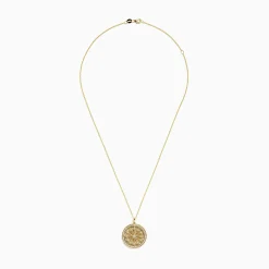 Necklaces & Pendants|BH Multi D'Oro 14K Yellow Gold Diamond Mandala Pendant