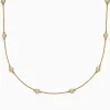 Necklaces & Pendants|BH Multi D'Oro 14K Yellow Gold Diamond Station Necklace, 1.50 TCW