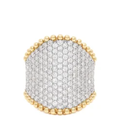 Rings|Effy Jewelry D'Oro 14K Yellow Gold Diamond Pave Ring, 2.50 TCW