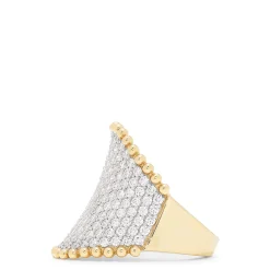 Rings|Effy Jewelry D'Oro 14K Yellow Gold Diamond Pave Ring, 2.50 TCW