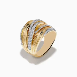 Rings|Effy Jewelry D'Oro 14K Yellow Gold Diamond Ring