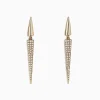 Earrings|BH Multi D'Oro 14K Yellow Gold Geometric Drop Earrings, 0.28 TCW