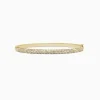 Bracelets|Effy Jewelry D'Oro 14K Yellow Gold Pave Diamond Bangle, 1.20 TCW