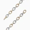 Bracelets|Effy Jewelry Duo 14K 2 Tone Gold Diamond Link Tennis Bracelet, 1.52 TCW