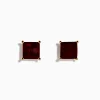 Earrings|Effy Jewelry 14K Rose Gold Garnet Stud Earrings