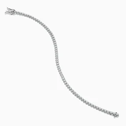 Bracelets|Effy Jewelry 14K White Gold 1.0 Ct. Diamond Tennis Bracelet