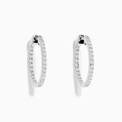 Earrings|Effy Jewelry 14K White Gold 3/4