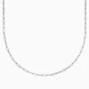 Necklaces & Pendants|Effy Jewelry 14K White Gold 18" 2.5mm Paperclip Necklace