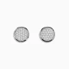 Earrings|Effy Jewelry 14K White Gold Diamond Earrings
