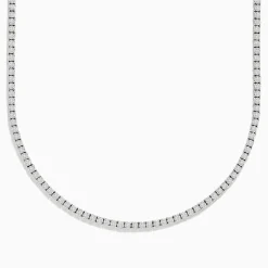 Necklaces & Pendants|BH Multi 14K White Gold Diamond Necklace