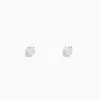 Earrings|Effy Jewelry 14K White Gold Diamond Solitaire Stud Earrings 0.50 TCW