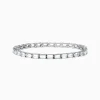Bracelets|Effy Jewelry 14K White Gold White Sapphire Tennis Bracelet