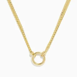 Necklaces & Pendants|Richline Group 14K Yellow Gold 18" Charm Holder Necklace