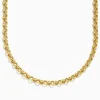 Necklaces & Pendants|Effy Jewelry 14K Yellow Gold 18" Hollow Rolo Chain