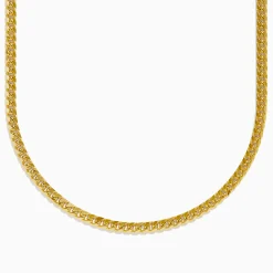 Mens|Effy Jewelry 14K Yellow Gold Cuban Chain 22"