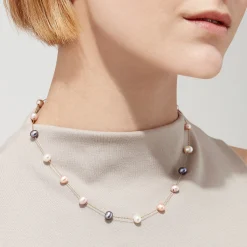 Necklaces & Pendants|Effy Jewelry 14K Yellow Gold Cultured Fresh Water Pearl 16.5" Necklace