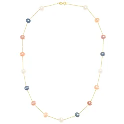 Necklaces & Pendants|Effy Jewelry 14K Yellow Gold Cultured Fresh Water Pearl 16.5