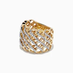 Rings|BH Multi 14K Yellow Gold Diamond Ring, 0.39 TCW
