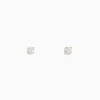 Earrings|Effy Jewelry 14K Yellow Gold Diamond Solitaire Stud Earrings, 0.25 TCW