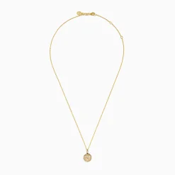 Necklaces & Pendants|Effy Jewelry 14K Yellow Gold Diamond Star of David Pendant