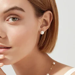 Earrings|Effy Jewelry 14K Yellow Gold Fresh Water Cultured Pearl Stud Earrings