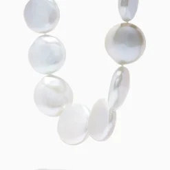 Necklaces & Pendants|Effy Jewelry 14K Yellow Gold Freshwater Coin Shape Pearl Necklace