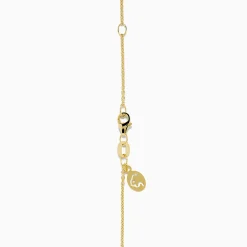 Necklaces & Pendants|Effy Jewelry 14K Yellow Gold Garnet and Diamond Pendant