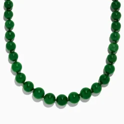 Necklaces & Pendants|Effy Jewelry 14K Yellow Gold Jade Necklace, 339.00 TW
