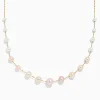 Necklaces & Pendants|BH Multi 14K Yellow Gold Multi Color Pearl Necklace