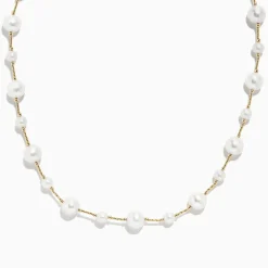 Necklaces & Pendants|BH Multi 14K Yellow Gold Pearl Necklace
