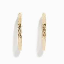 Earrings|Richline Group 14K Yellow Gold Tube Hoop Earrings