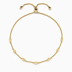 Bracelets|Effy Jewelry 14K Yellow Gold Wheat Bolo Chain Bracelet