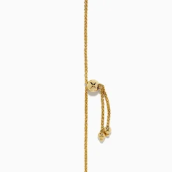Bracelets|Effy Jewelry 14K Yellow Gold Wheat Bolo Chain Bracelet