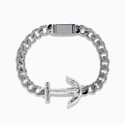 Mens|Effy Jewelry Men's 925 Sterling Silver Anchor Bracelet