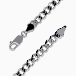 Mens|Effy Jewelry Men's 925 Sterling Silver Chain Link Blue Sapphire Bracelet