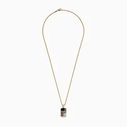 Mens|Effy Jewelry Men's 925 Sterling Silver Diamond, Ruby u0026 Blue Sapphire Eagle Pendant