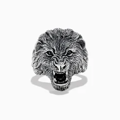 Mens|Effy Jewelry Men's 925 Sterling Silver Lion Ring