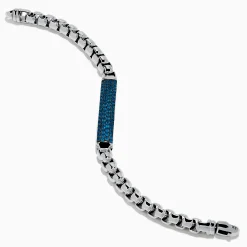 Mens|Effy Jewelry Men's 925 Sterling Silver London Blue Topaz Bracelet