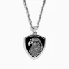 Mens|Effy Jewelry Men's 925 Sterling Silver Onyx Pendant