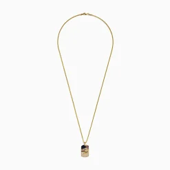 Mens|Effy Jewelry Men's 14K Gold Ruby, Sapphire u0026 Diamond Eagle Head Pendant