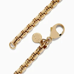 Mens|Effy Jewelry Men's 14K Yellow Gold Chain Bracelet 8.25"