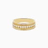 Mens|Effy Jewelry Men's 14K Yellow Gold Diamond Ring