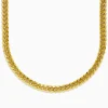 Mens|Effy Jewelry Men's 14K Yellow Gold Hollow Curb Chain Necklace 22"