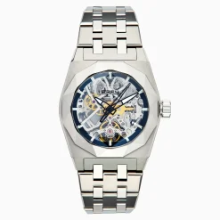 Watches|Effy Jewelry Men's Skeleton Diamond Cut Sapphire Crystal Titanium Watch