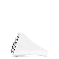 Mens|Effy Jewelry Men's Sterling Silver Onyx Anchor Ring, 6.00 TCW