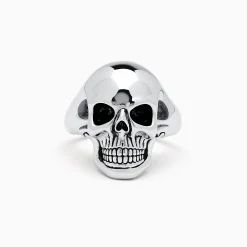 Mens|Effy Jewelry Men's Sterling Silver Skull Ring