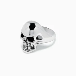 Mens|Effy Jewelry Men's Sterling Silver Skull Ring